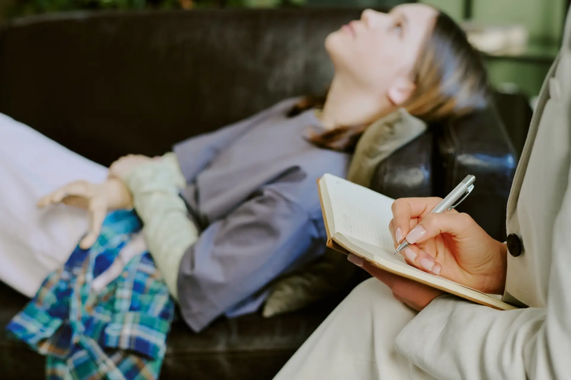 Sesión de terapia en progreso.